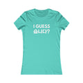 I guess...습니다? Women's Ringer Tee – K‑Pop Cute Korean Meme Phrase Graphic