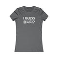 I guess...습니다? Women's Ringer Tee – K‑Pop Cute Korean Meme Phrase Graphic
